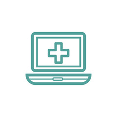 Fototapeta premium Medical record icon