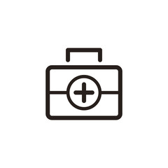 First aid kit icon