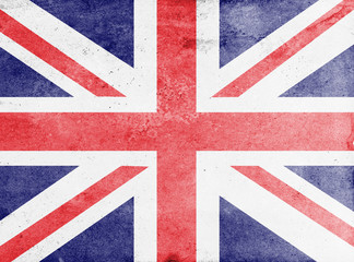 Fototapeta premium Grunge Union Jack Flag 