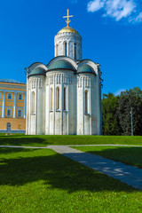 Fototapeta na wymiar Cathedral of Saint Demetrius (XII c.) in Vladimir, Russia