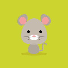 Cute Cartoon Wild mouse
