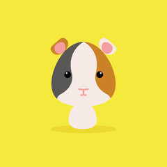 Cute Cartoon Wild hamster