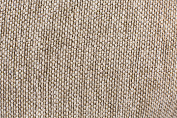 Canvas fabric texture closeup. Texture sack sacking country background. Yellow fabric texture background.