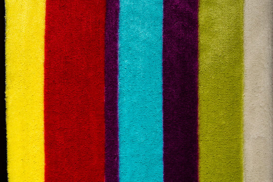 Multi coloured lines texture closeup for any ideas or background. This cloth may be used for writing ideas, emotions, etc.