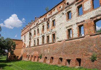 Ruiny zamku w Krupem - obrazy, fototapety, plakaty