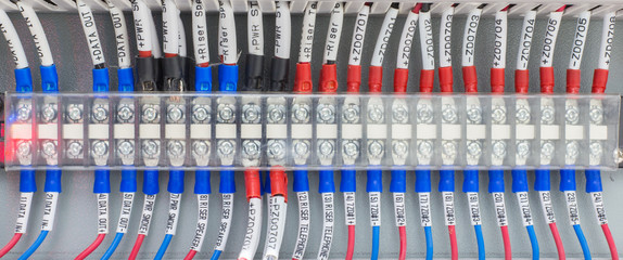 Terminal block.