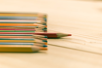 Fototapeta premium Colored pencils