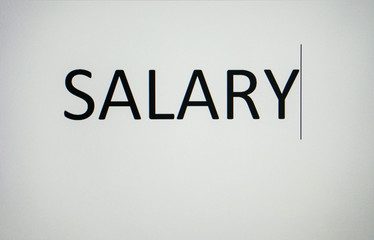 Wording of salary