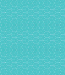 Blue hexagonal seamless pattern