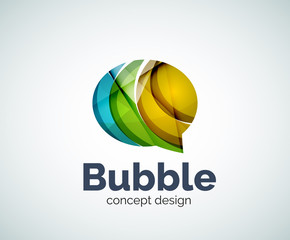 Bubble logo template