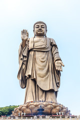 Fototapeta premium Wuxi lingshan Buddha statue in China