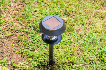 Solar power garden lamp