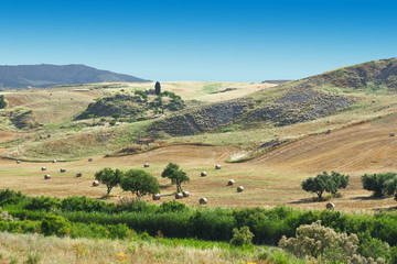 Fototapeta na wymiar Landscape of Sicily