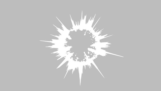 Simplified Abstract Rotating Sphere Animation - Loop
