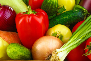 Vegetables background