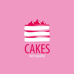 vector cake logo
