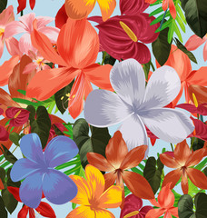 floral seamless pattern