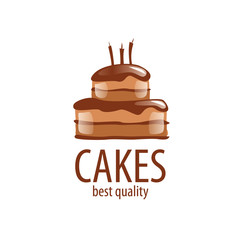 vector cake logo