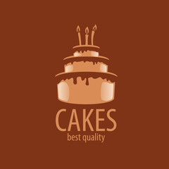 vector cake logo