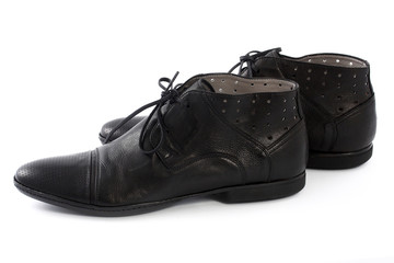 men's shoes on a white background