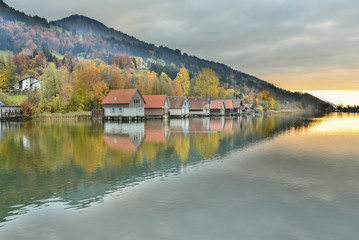Fototapeta premium Alpsee in Immenstadt Allgäu