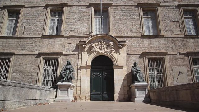 Entr&eacute;e Facult&eacute; de M&eacute;decine - Montpellier