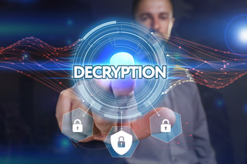 Business, Technology, Internet and network concept. Young busine