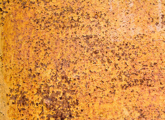 abstract orange background texture of an old rusty wall