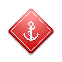 Anchor hazard sign