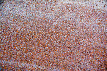 gray background rusty metal panel painted