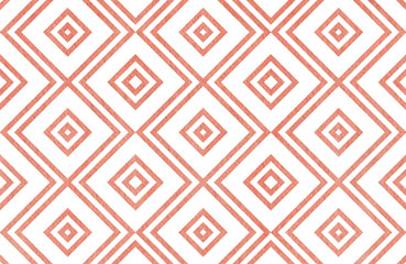 Geometrical pattern in pink color.