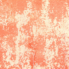 pink background rusty metal panel painted