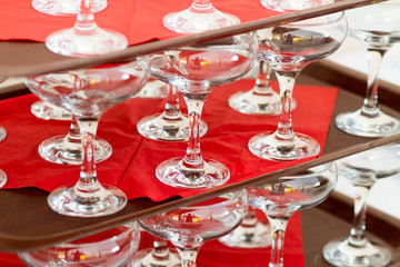 crystal clear glasses