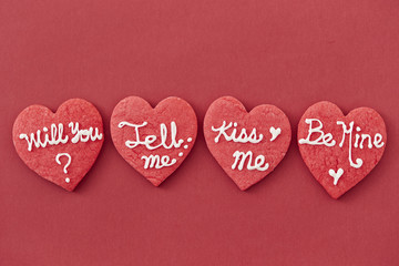 Fototapeta premium Heart cookies