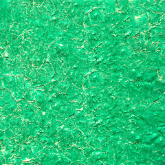 Painted green wall background or texture