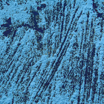 blue background rusty metal panel painted