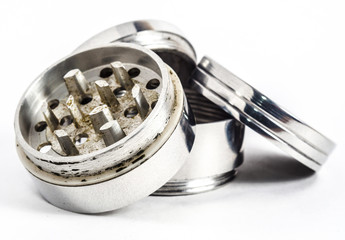 grinder on a white background