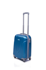 Suitcase isolated on the white background