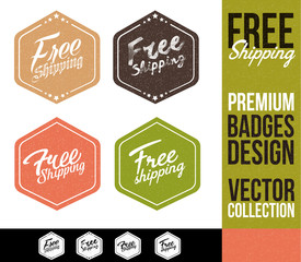 Free Shiping Logo Badge and Emblem
