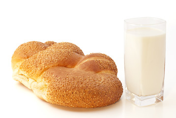 Bread with milk