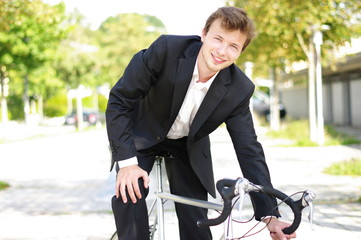 Fototapeta premium Berufseinsteiger