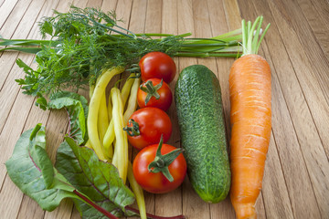 Vegetable Harvest Still Life