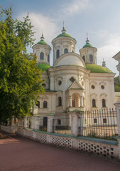 Fototapeta na wymiar View of Kiev Podolsk Intercession Church. Ukraine