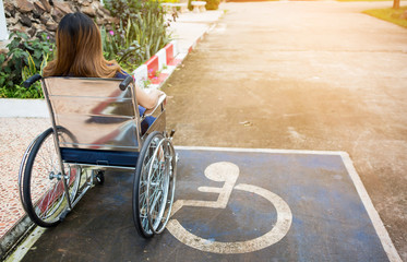 disability paralysis health concept. Legs of disabled person. Cr