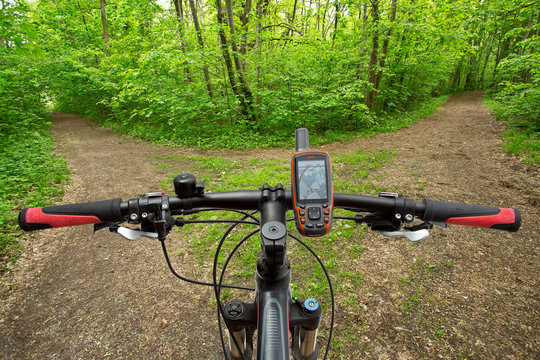GPS Navigation am Fahrrad