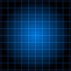 Abstract grid on dark blue background