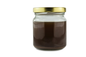 Traditional herbal glass bottle