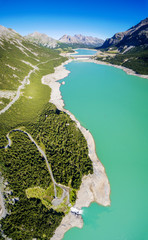 

Dighe di Cancano e San Giacomo - Valdidentro - Valtellina (IT) - Vista aerea 