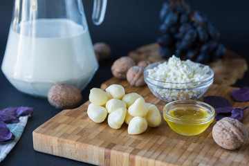 Delicious cheese on the table © 4frame group