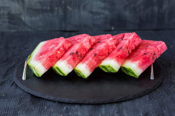 slices of watermelon